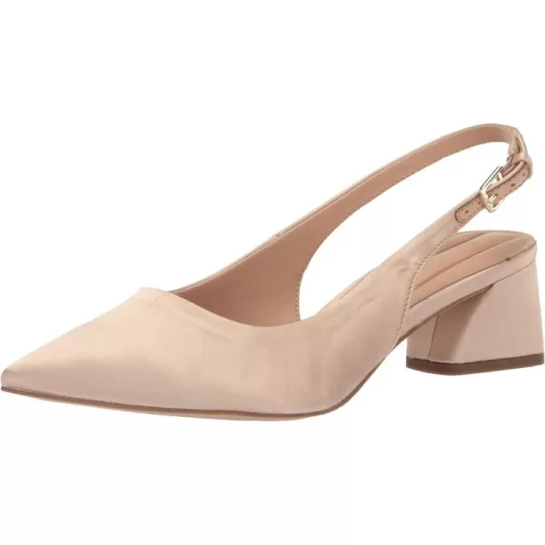 Franco Sarto Womens Racer Slingback PumpChampagne Satin