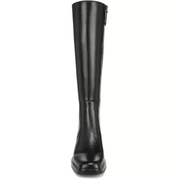 Franco Sarto Womens Giselle Flat Tall Boot Knee HighBlack Leather