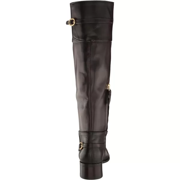 Franco Sarto Womens Jazrin Tall Riding Boots Knee HighBrown Leather