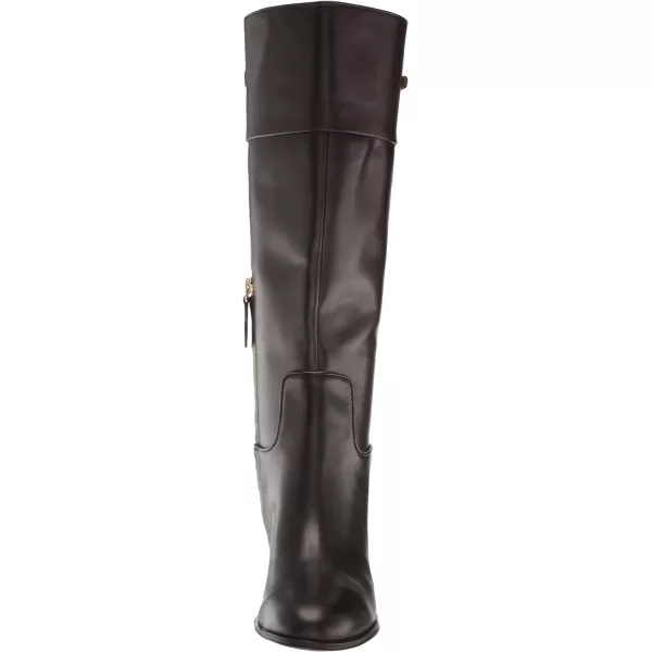 Franco Sarto Womens Jazrin Tall Riding Boots Knee HighDark Brown Wide Calf Leather