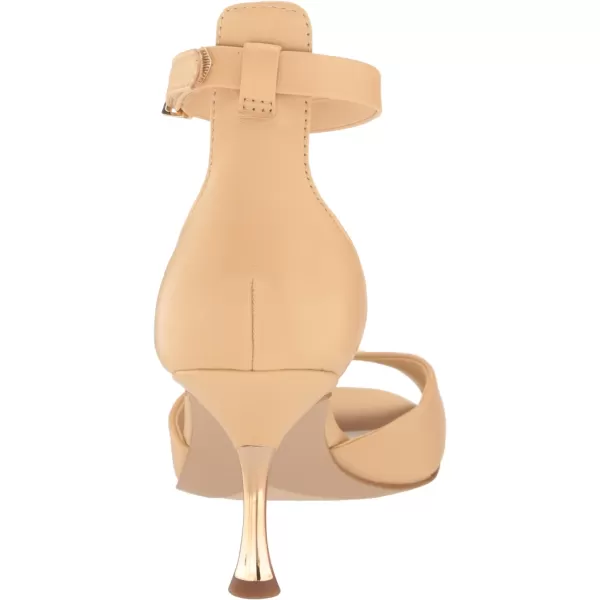 Franco Sarto Womens Rosie Dress Sandal HeeledBeige Leather