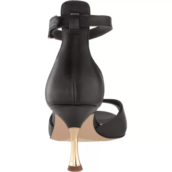 Franco Sarto Womens Rosie Dress Sandal HeeledBlack Leather