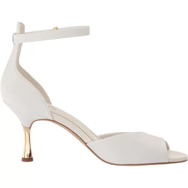 Franco Sarto Womens Rosie Dress Sandal HeeledWhite Leather