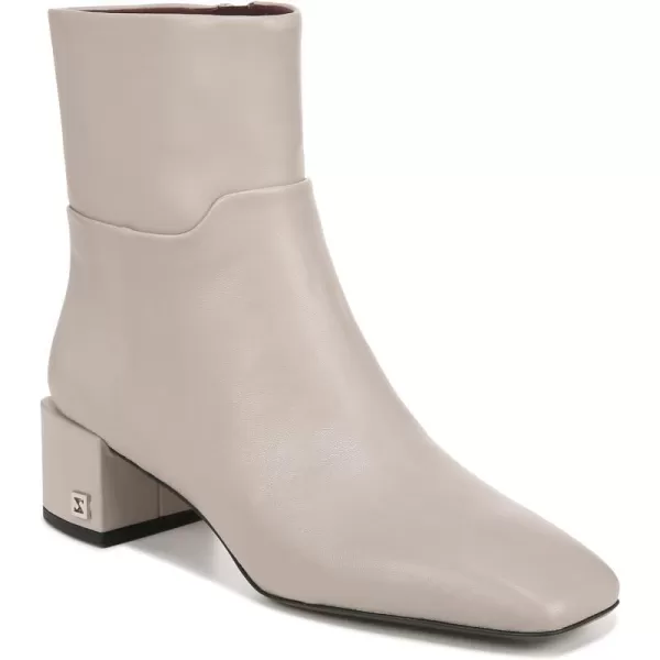 Franco Sarto Womens Flexa Fabiene Square Toe Bootie Ankle BootGrey Leather