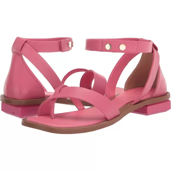 Franco Sarto Womens Parker Ankle Strap SandalPeony Pink Leather