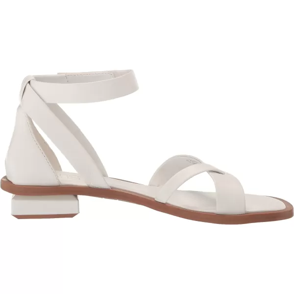 Franco Sarto Womens Parker Ankle Strap SandalWhite Leather