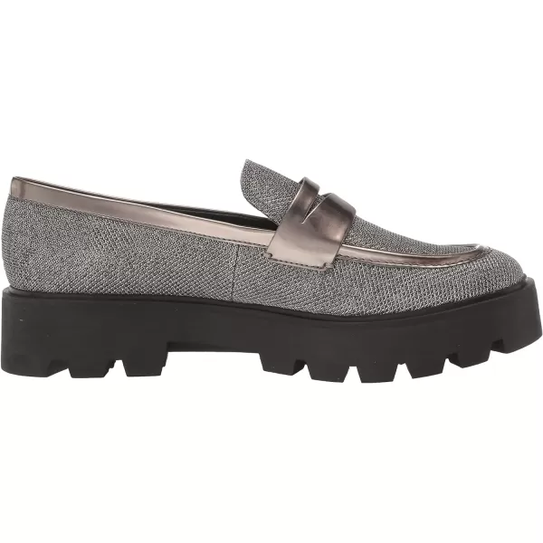 Franco Sarto Womens Balin Lug Sole Chunky LoaferPewter