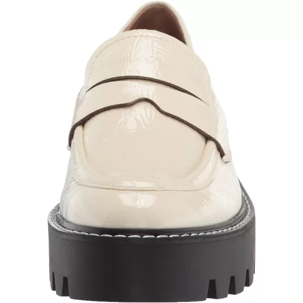 Franco Sarto Womens Balin Lug Sole Chunky LoaferPutty White