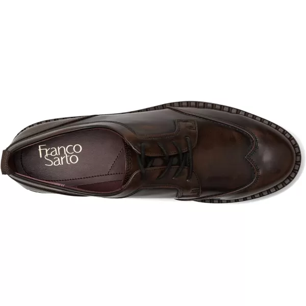 Franco Sarto Womens Balin Oxford Lace Up LoafersBrushed Brown