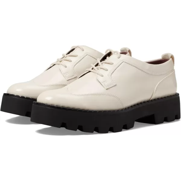 Franco Sarto Womens Balin Oxford Lace Up LoafersVanilla White