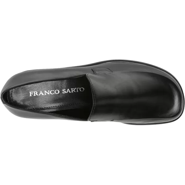 Franco Sarto Womens Bocca SlipOn LoaferBlack Leather