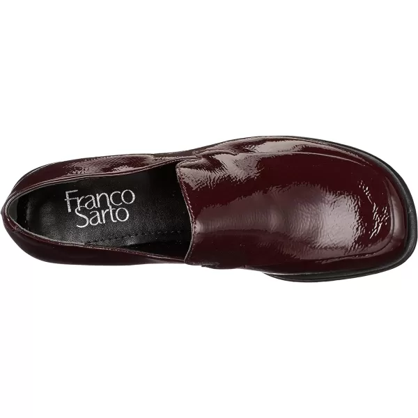 Franco Sarto Womens Bocca SlipOn LoaferDeep Merlot