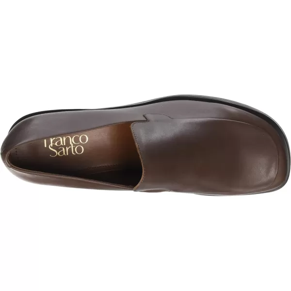 Franco Sarto Womens Bocca SlipOn LoaferOxford Brown