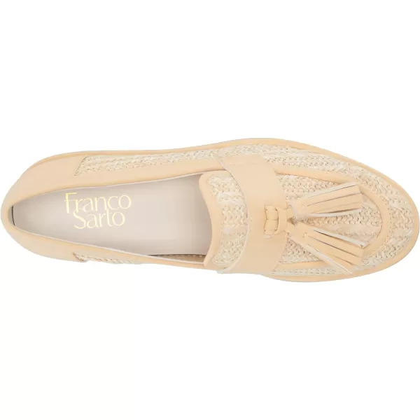 Franco Sarto Womens Carolynn Lug Sole LoaferCrudo