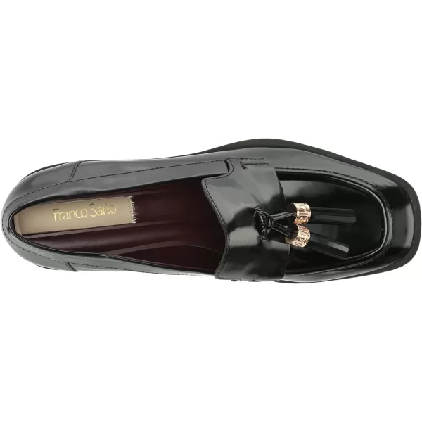 Franco Sarto Womens Donna Heeled LoafersBlack