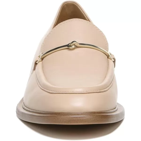 Franco Sarto Womens EDA Classic Slip on LoaferOyster Beige Leather