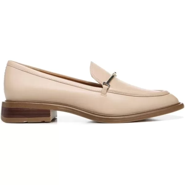 Franco Sarto Womens EDA Classic Slip on LoaferOyster Beige Leather