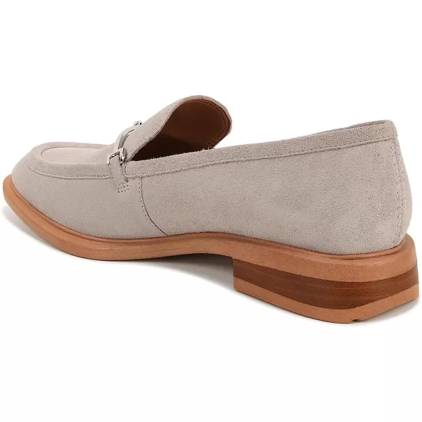 Franco Sarto Womens EDA Classic Slip on LoaferPebble Grey Suede