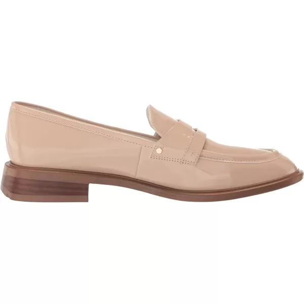 Franco Sarto Womens Edith Slip on LoafersBeige Patent