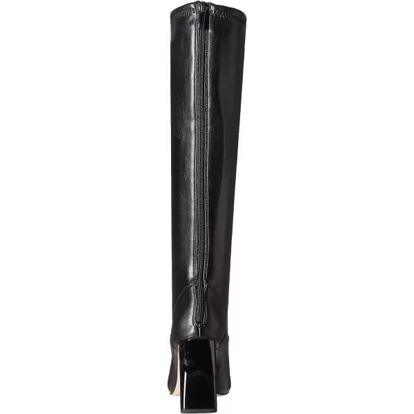 Franco Sarto Womens Katherine Pointed Toe Knee High BootsBlack Stretch Leather