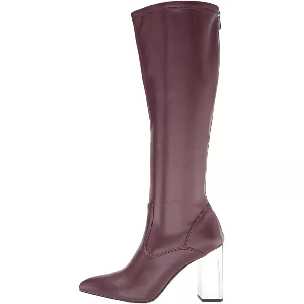 Franco Sarto Womens Katherine Pointed Toe Knee High BootsCabernet Wide Calf