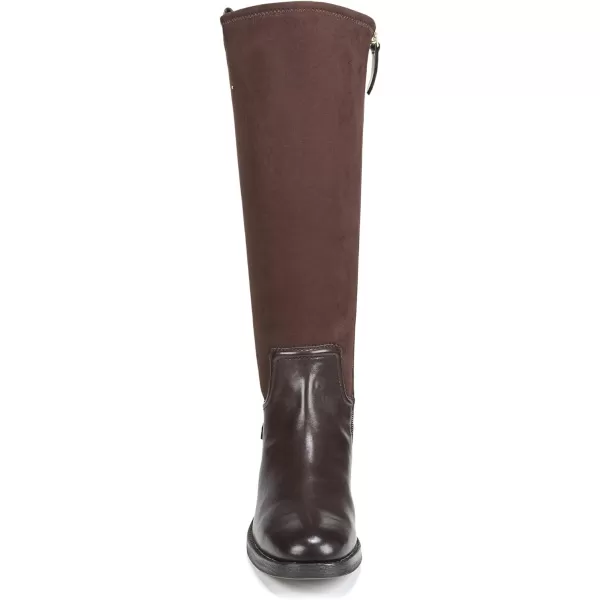 Franco Sarto Womens Merina Knee High Riding BootsCastagno Brown Stretch