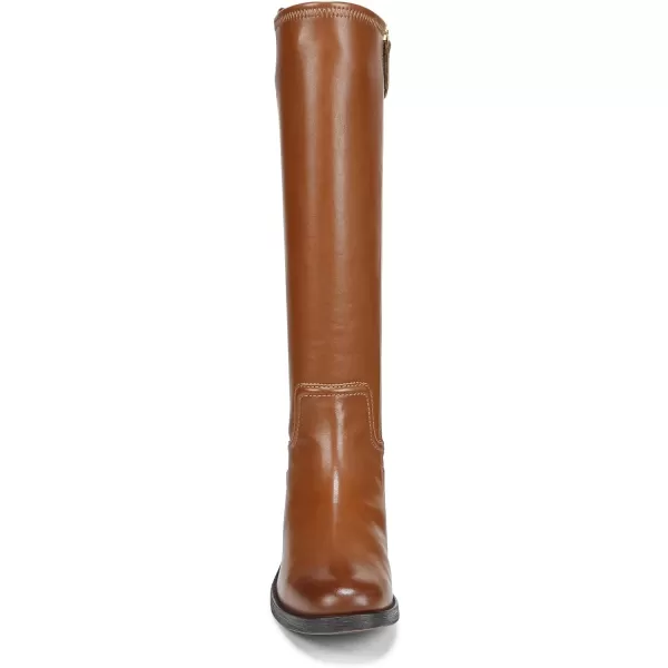 Franco Sarto Womens Merina Knee High Riding BootsCognac Brown Stretch