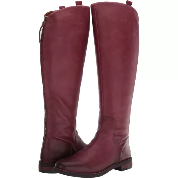 Franco Sarto Womens Meyer Knee High Flat BootsBordeaux Wide Calf