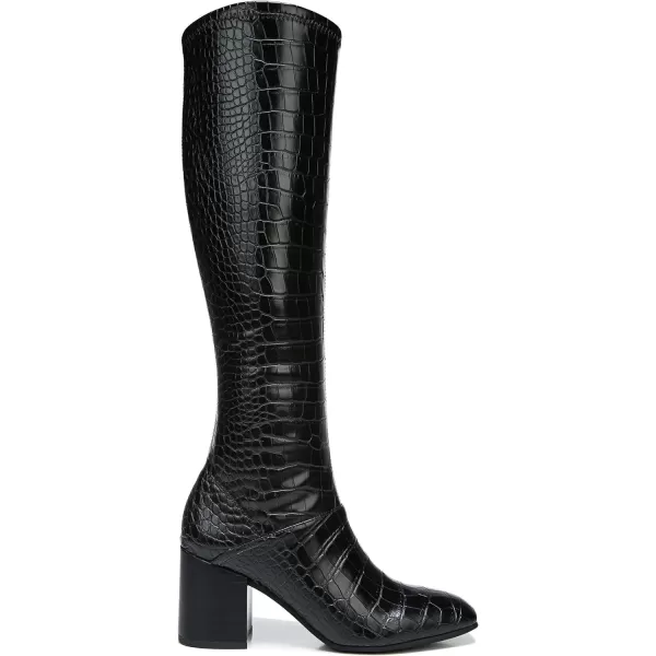 Franco Sarto Womens Tribute Knee High Heeled BootBlack Wide Calf