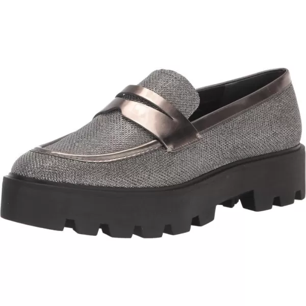 Franco Sarto Womens Balin Lug Sole Chunky LoaferPewter