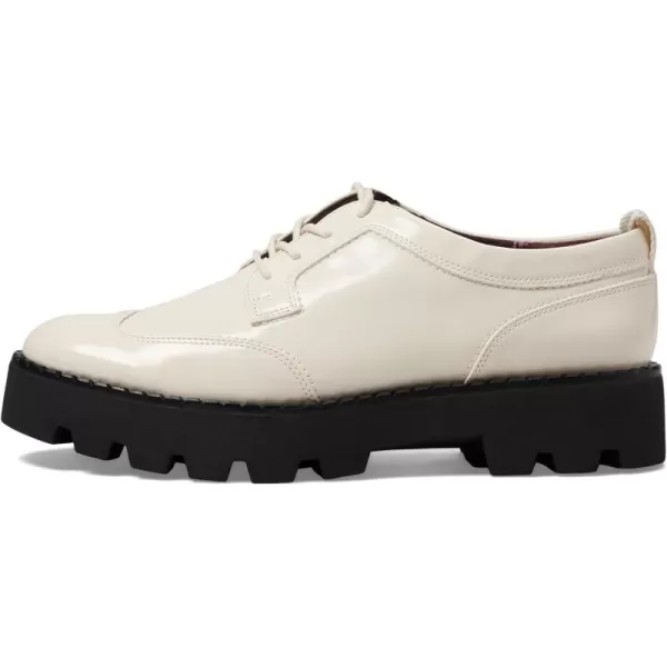 Franco Sarto Womens Balin Oxford Lace Up LoafersVanilla White