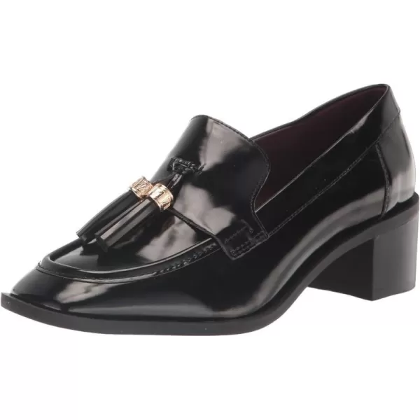 Franco Sarto Womens Donna Heeled LoafersBlack