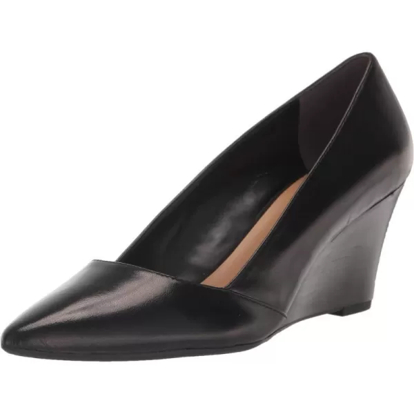 Franco Sarto Womens Frankie PumpBlack Leather