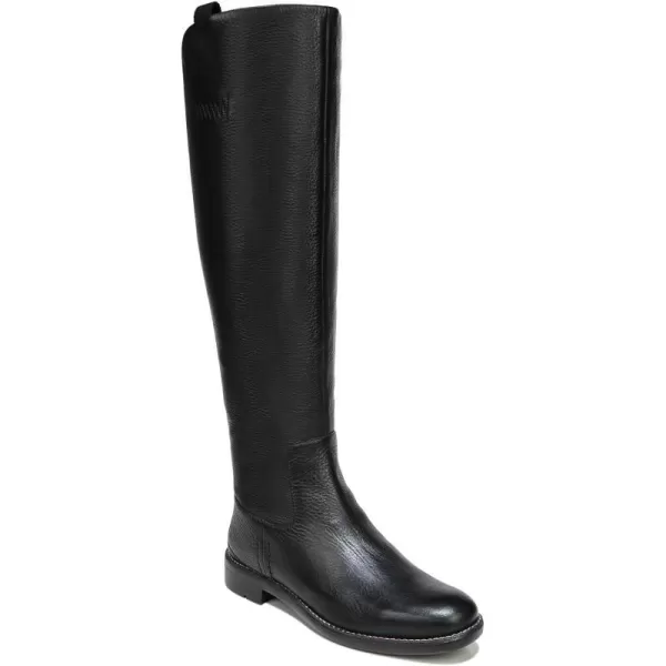 Franco Sarto Womens Meyer Knee High Flat BootsBlack Narrow Calf Leather