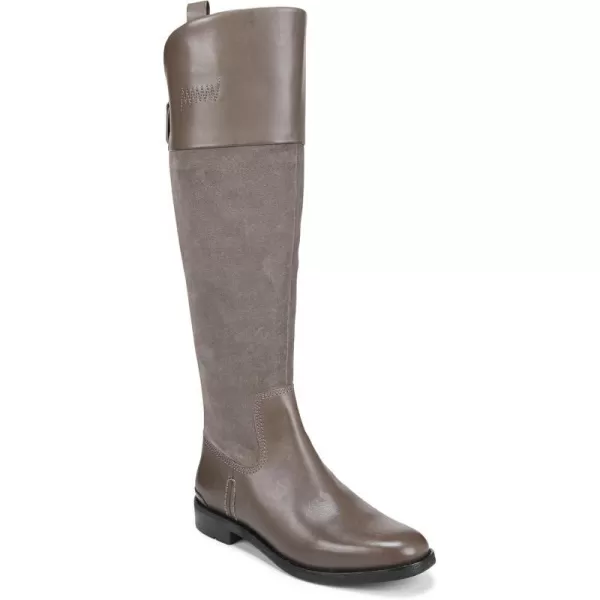 Franco Sarto Womens Meyer Knee High Flat BootsGrey Leather