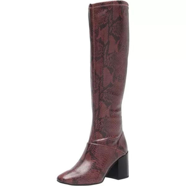 Franco Sarto Womens Tribute Knee High Heeled BootBrown