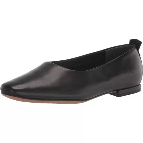 Franco Sarto Womens Vana Slip on Ballet FlatBlack Leather