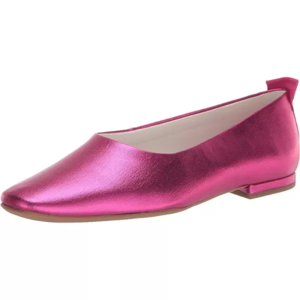 Franco Sarto Womens Vana Slip on Ballet FlatPink Metallic