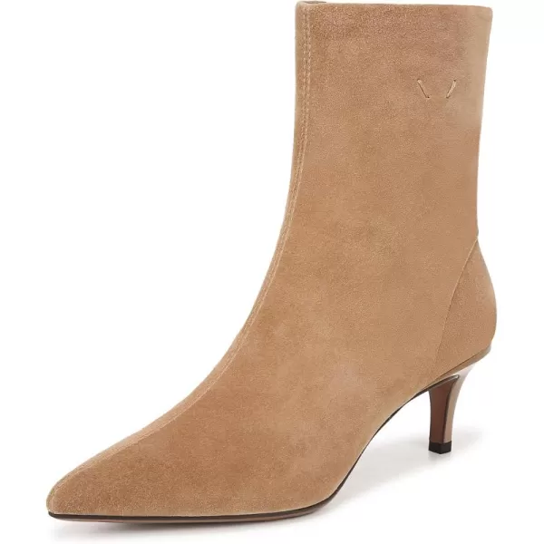 Franco Sarto Womens Classic Ankle BootTuscan Taupe Suede