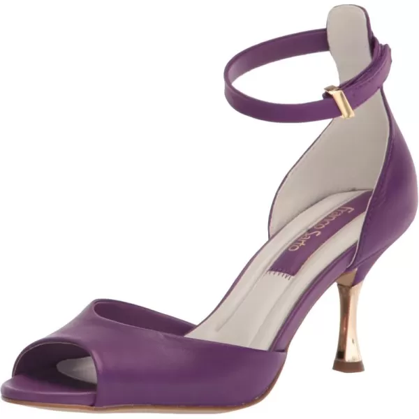 Franco Sarto Womens Rosie Dress SandalViolet Purple Leather