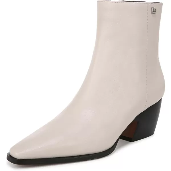 Franco Sarto Womens Western Ankle BootChalk White Leather