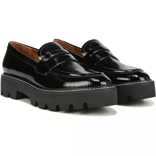 Franco Sarto Womens Balin Lug Sole Penny LoaferBlack