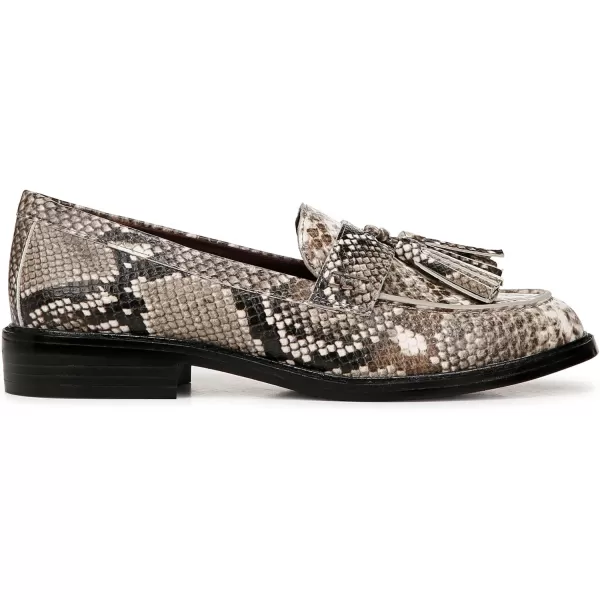 Franco Sarto Womens Carolynn Tassel LoaferGrey Multi Snake