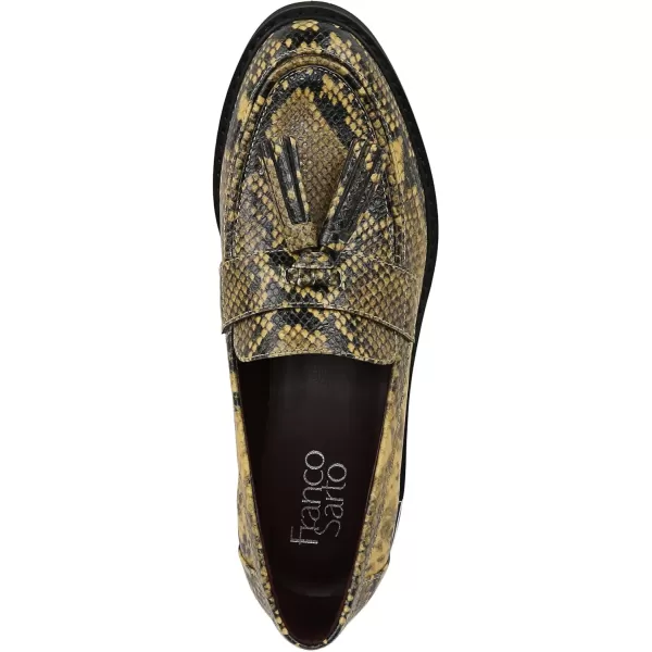 Franco Sarto Womens Carolynn Tassel LoaferSpiced Pear Snake