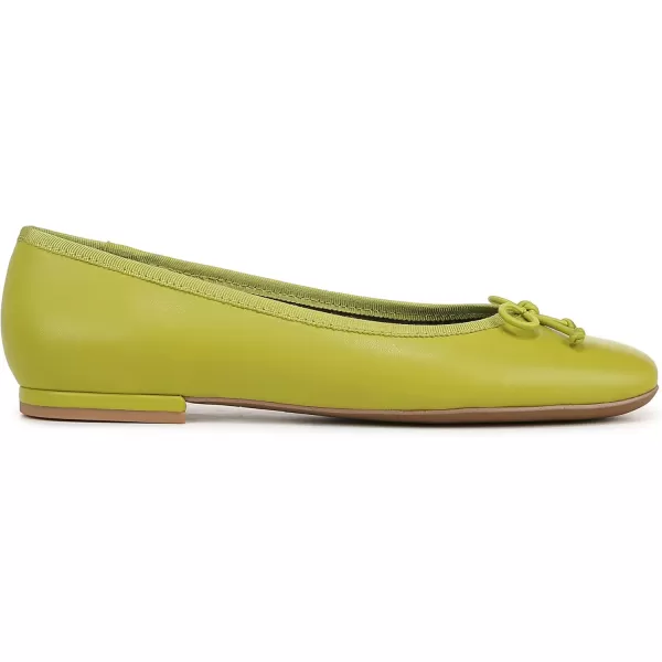 Franco Sarto Womens Classic Ballet FlatGreen Apple Leather