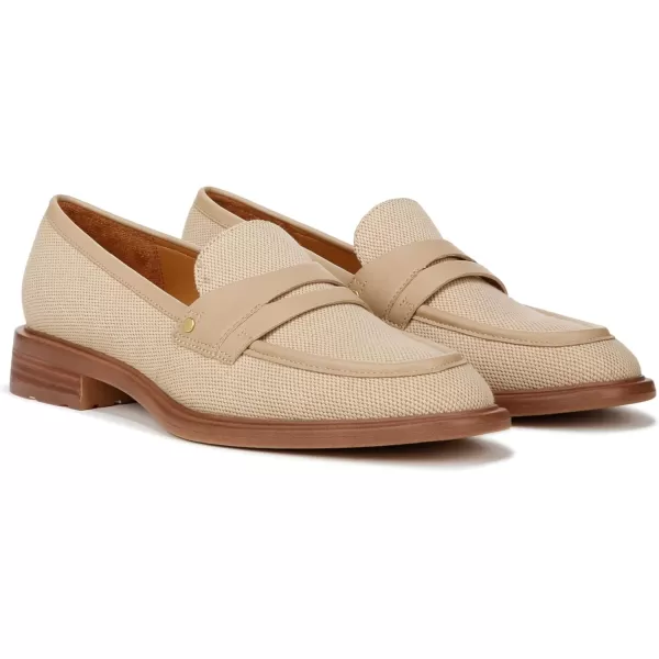 Franco Sarto Womens Edith LoaferNatural Beige Fabric