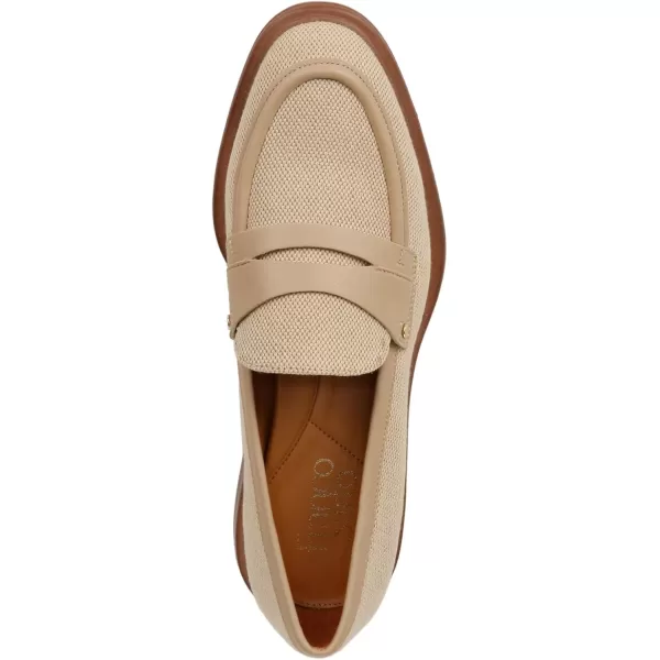 Franco Sarto Womens Edith LoaferNatural Beige Fabric