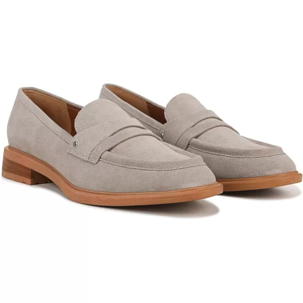 Franco Sarto Womens Edith LoaferPebble Grey Suede