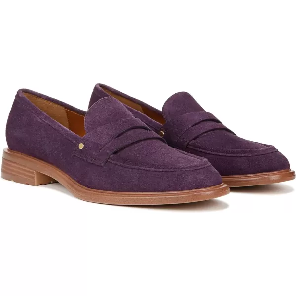 Franco Sarto Womens Edith LoaferPlum Purple Suede