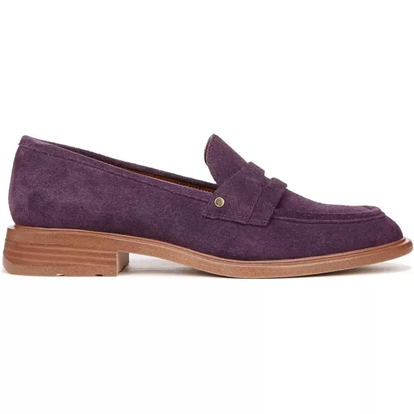 Franco Sarto Womens Edith LoaferPlum Purple Suede